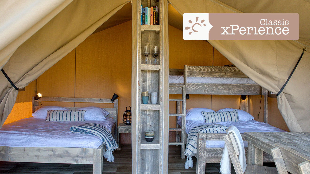 Comet Safari Tent bedroom